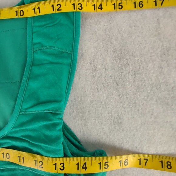 Calvin Klein Women's Teal, Green Sleeveless Ruffle Tiered Midi Dress Size 8 - Picture 8 of 10